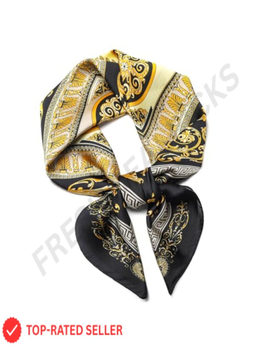 27.5" Polyester Satin Silk Square Scarf Neck Head Hair Wrap Gift